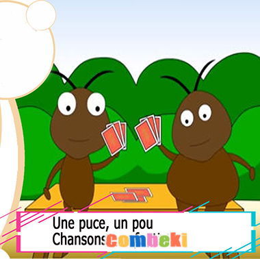 Une puce, un pou - Chansons enfantines Une puce, un pou - Chansons enfantines