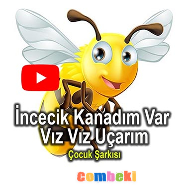 İncecik Kanadım Var Vız Vız Uçarım - Çocuk Şarkısı - Şarkı Sözleri - Dinle - İndir İncecik Kanadım Var Vız Vız Uçarım - Çocuk Şarkısı - Şarkı Sözleri - Dinle - İndir